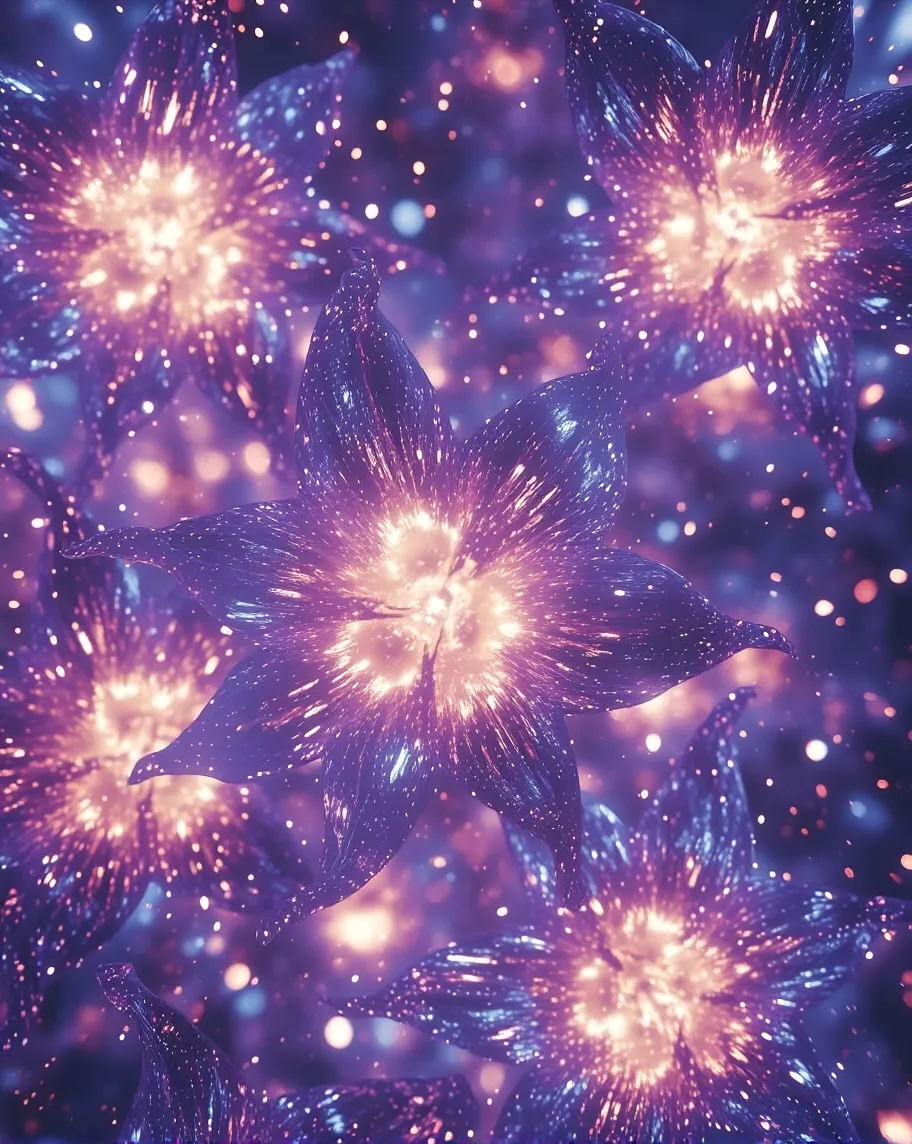 A stunning display Starry Freesia - Free AI Photo Generator - starryai