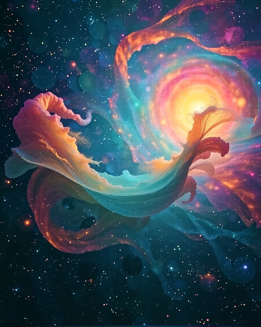 depths a mysterious universe, - Free AI Photo Generator - starryai