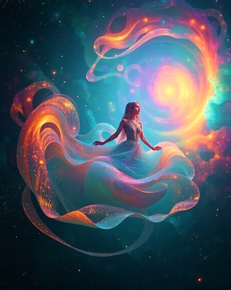 depths a mysterious universe, - Free AI Photo Generator - starryai