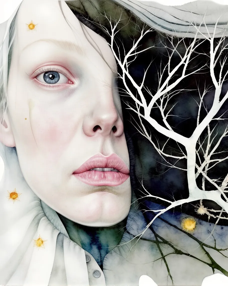 A beautiful nightmares a painting - Free AI Photo Generator - starryai