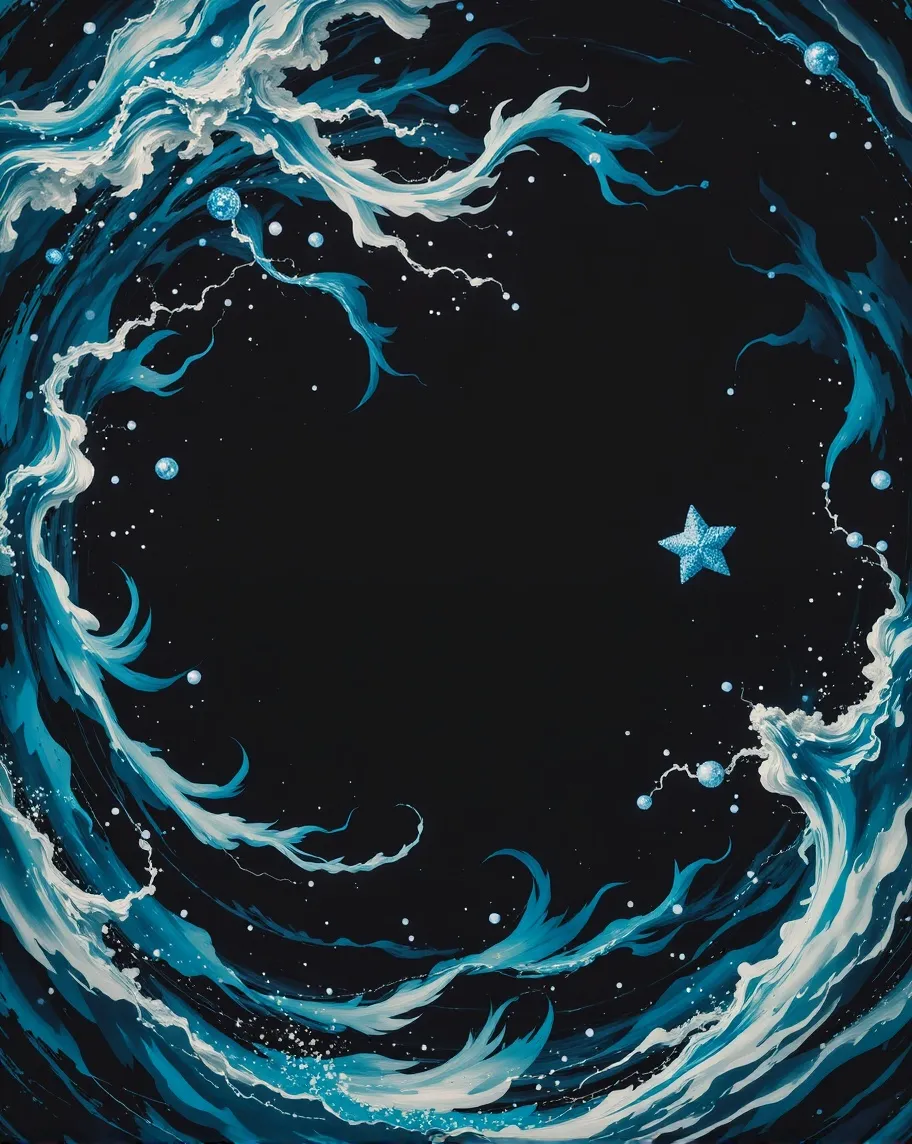 Aquatic Abstractions, abstract - Free AI Photo Generator - starryai