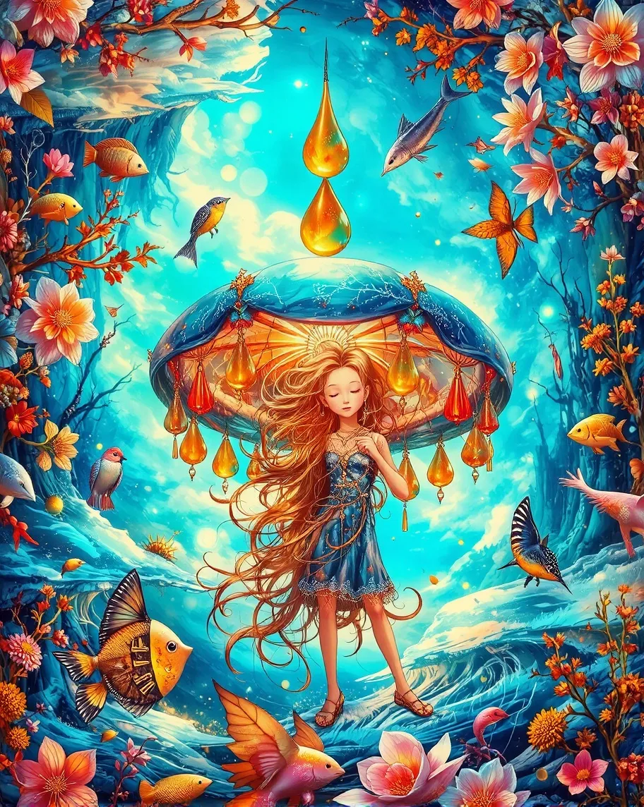 Whimsical underwater worlds, - Free AI Photo Generator - starryai