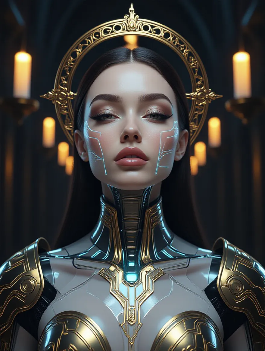 A hyper-realistic portrait a high - Free AI Photo Generator - starryai