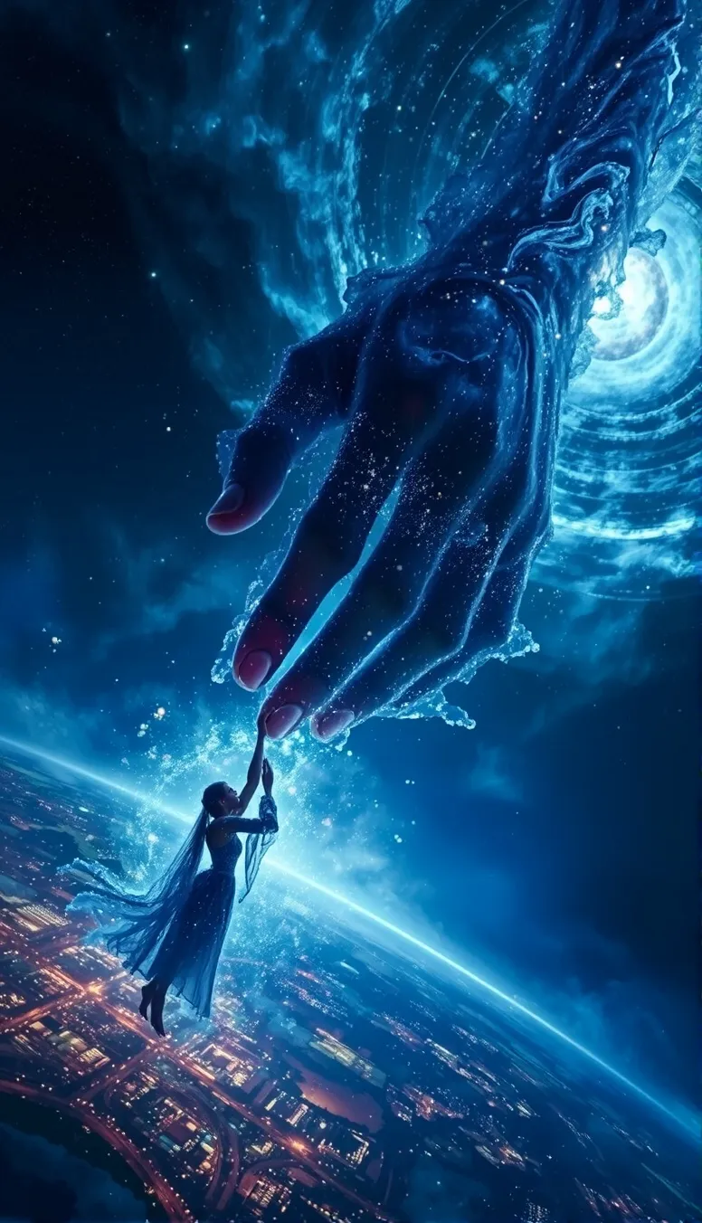 "A breathtaking celestial scene - Free AI Photo Generator - starryai