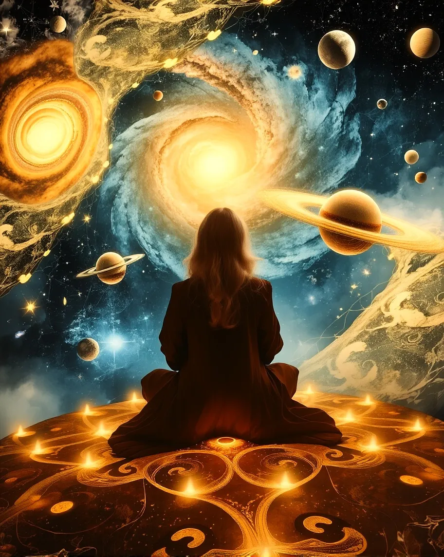 Astracttion masterpiece: A figure - Free AI Photo Generator - starryai