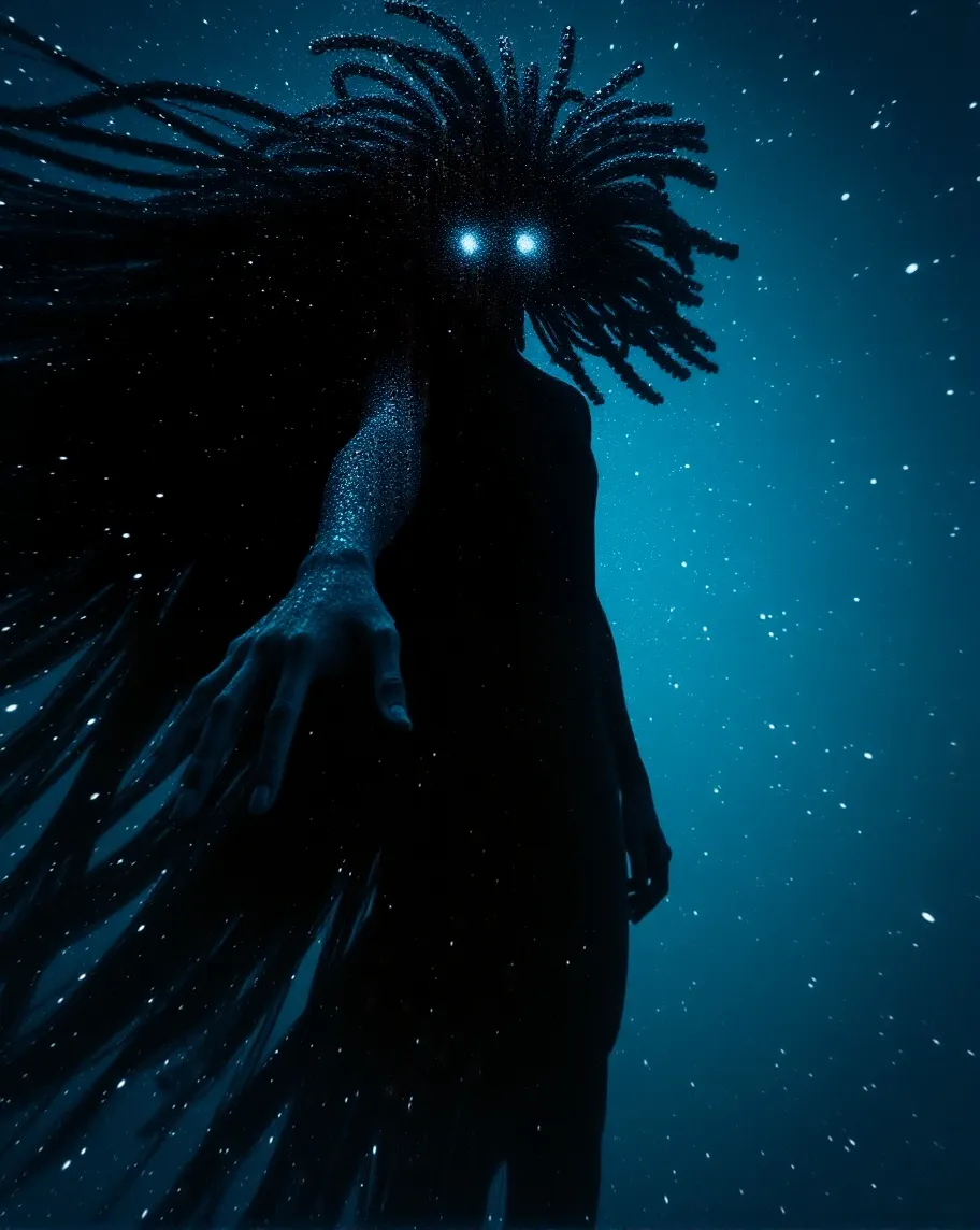 A mysterious figure standing one - Free AI Photo Generator - starryai