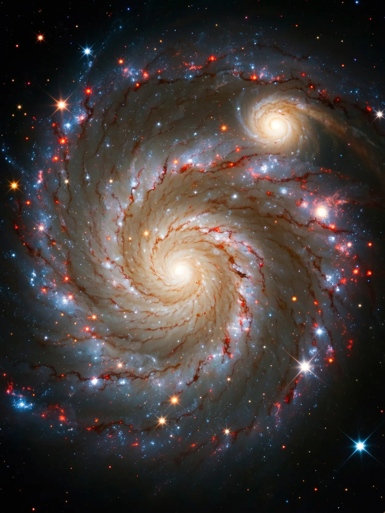 Bouncing Galaxies 🌌 - Free AI Photo Generator - starryai