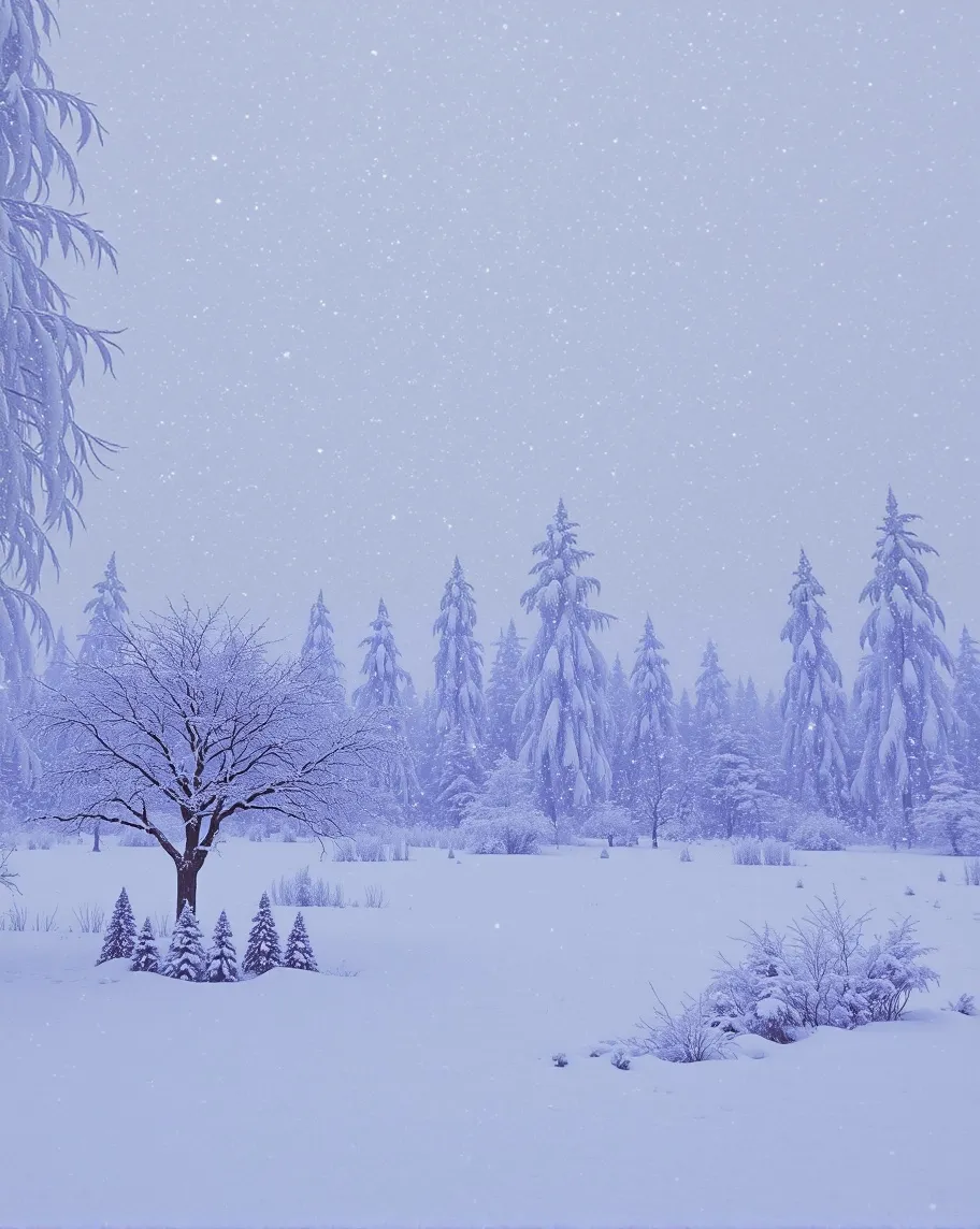 Winter snow - Free AI Photo Generator - starryai