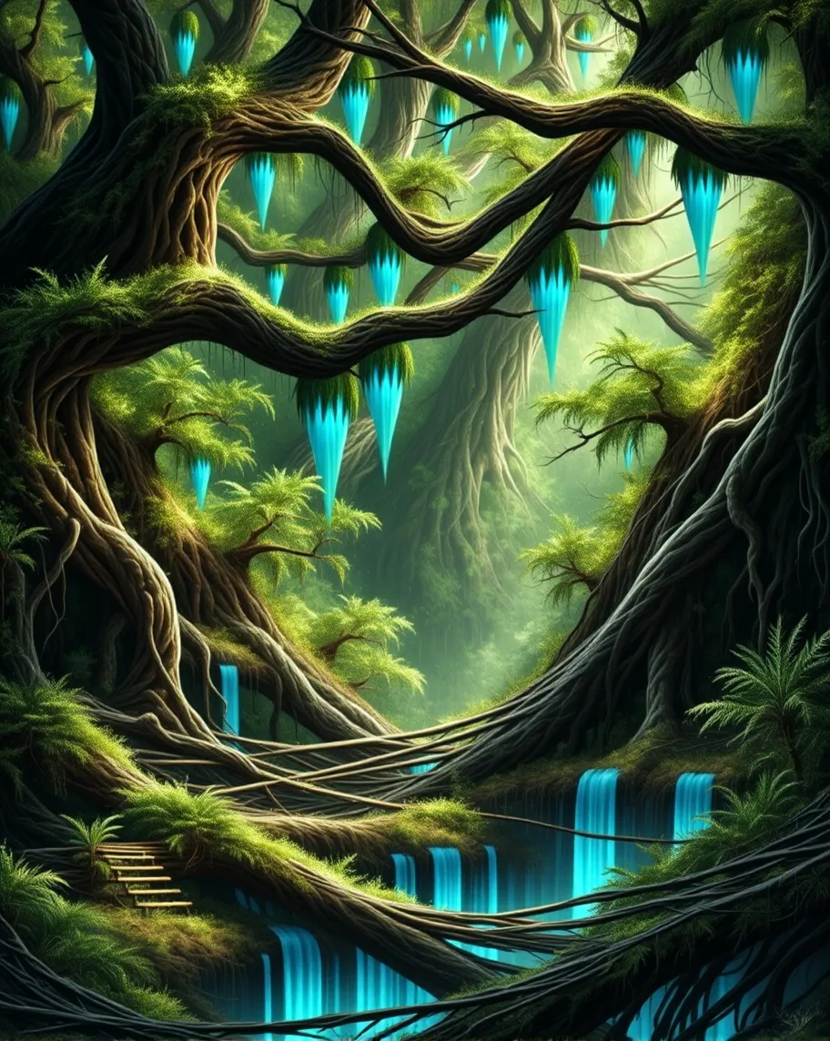 A mystical realm ancient secrets, - Free AI Photo Generator - starryai