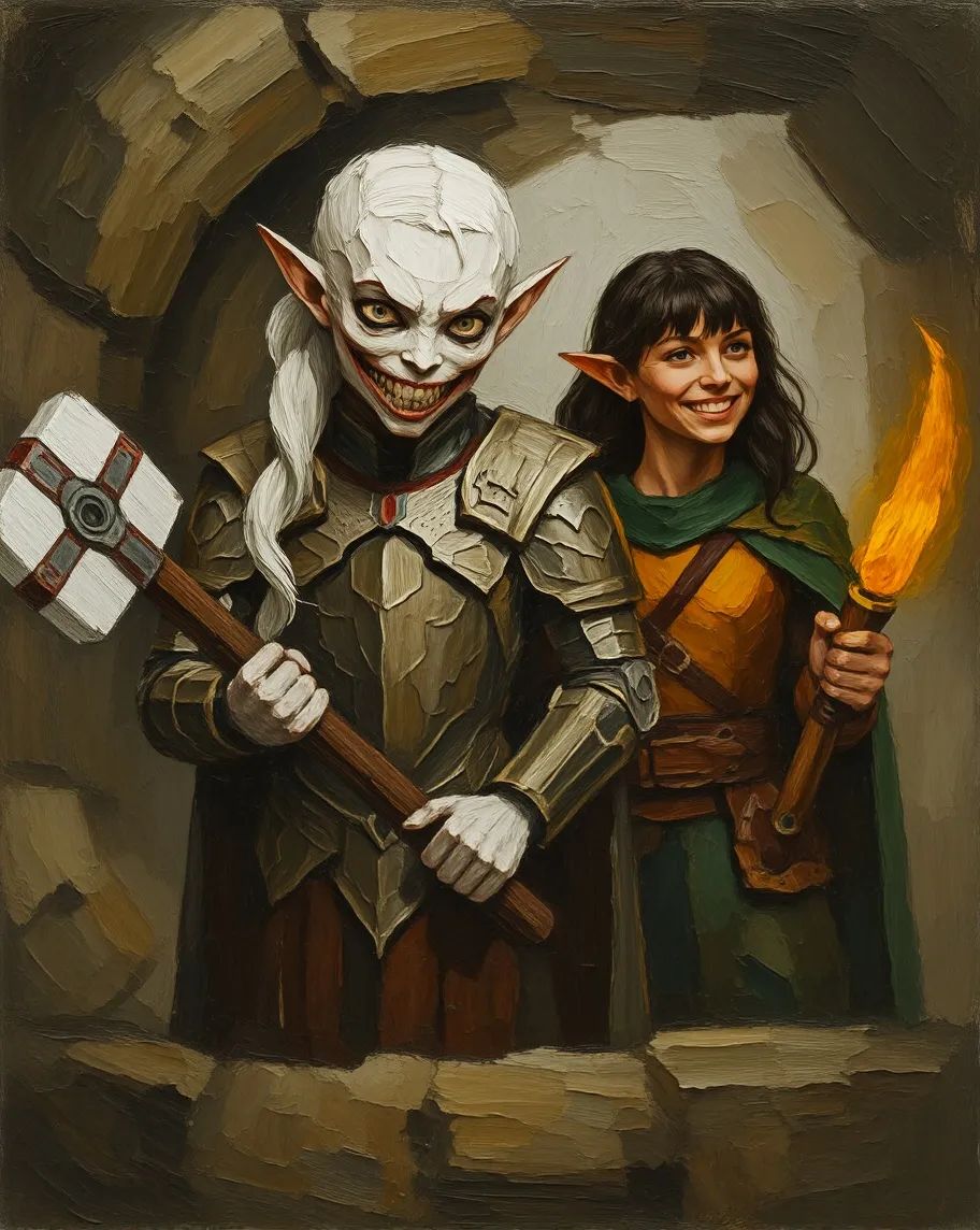 Mysterious make white-skinned elf - Free AI Photo Generator - starryai