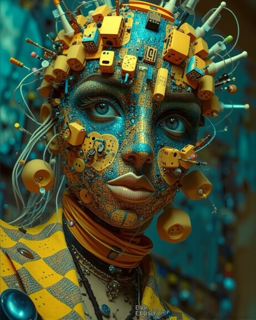 abstract oil painting closeup a - Free AI Photo Generator - starryai
