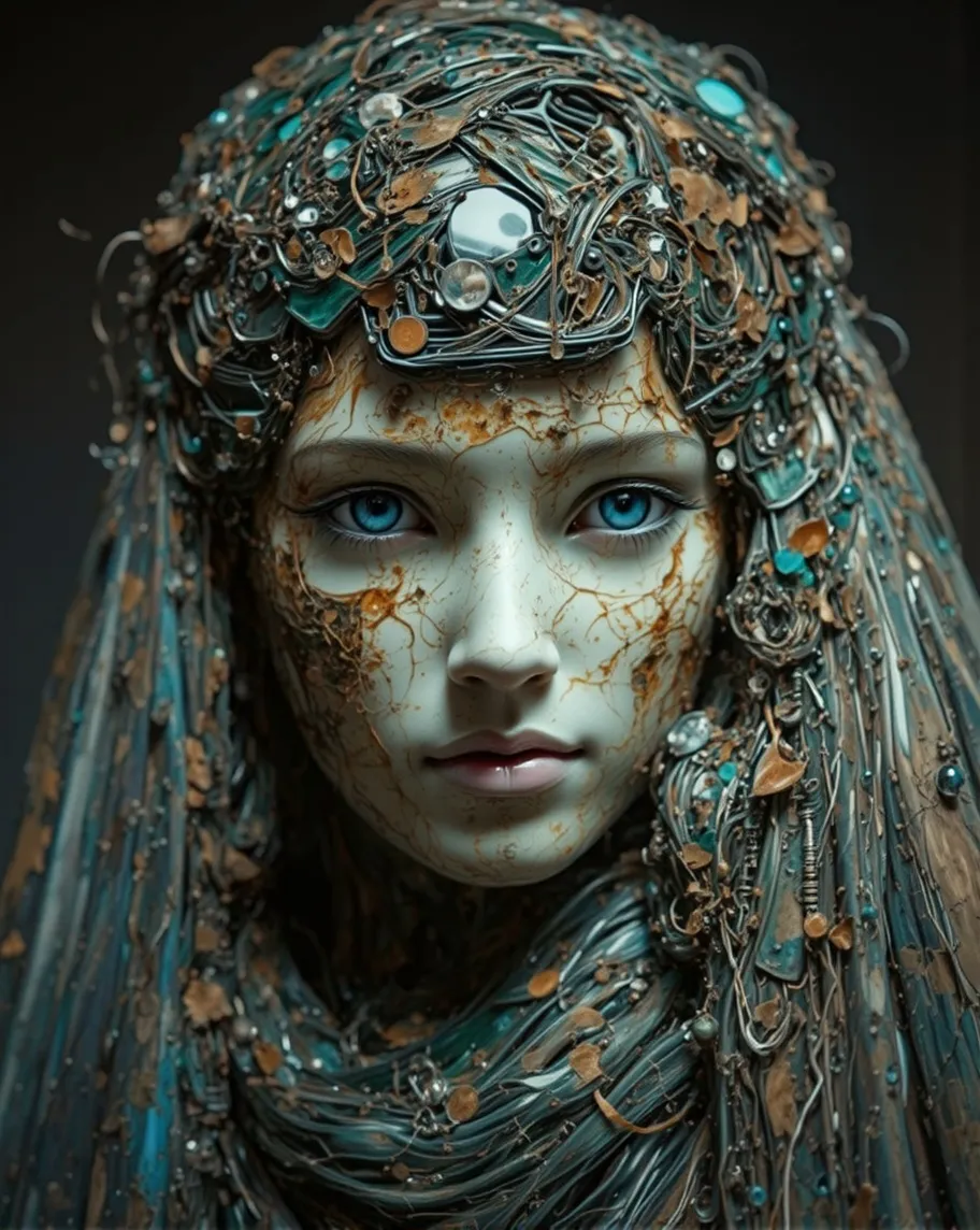 abstract oil painting closeup a - Free AI Photo Generator - starryai
