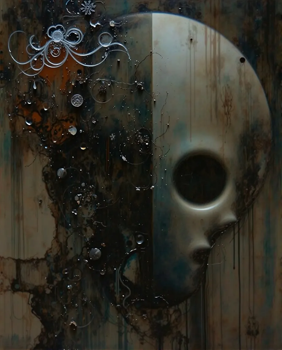 abstract oil painting closeup a - Free AI Photo Generator - starryai