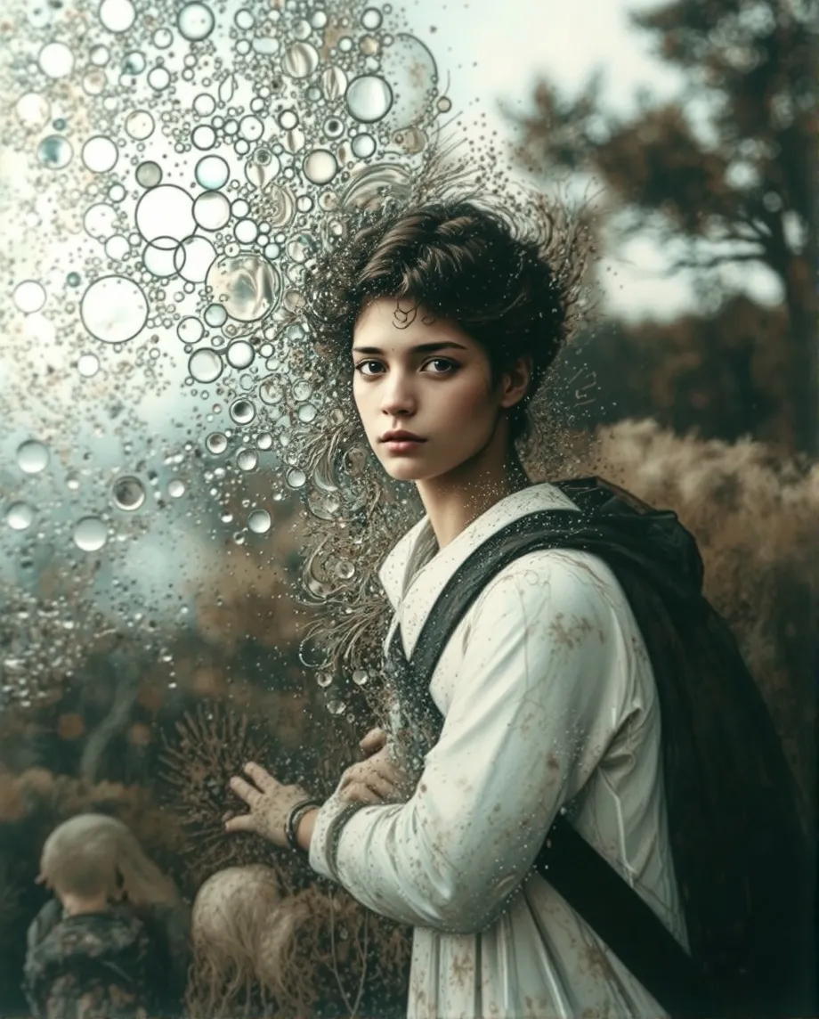 abstract oil painting closeup a - Free AI Photo Generator - starryai