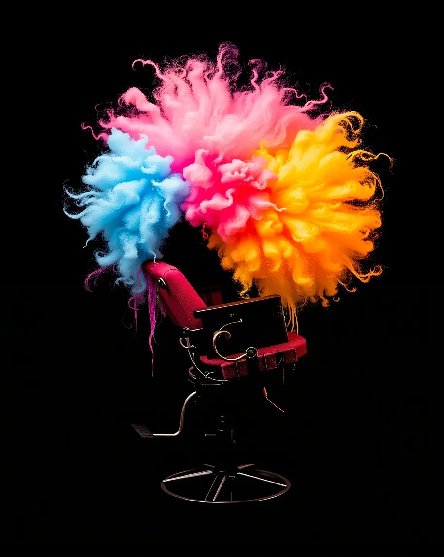Exploded Haircut exploded haircut - Free AI Photo Generator - starryai