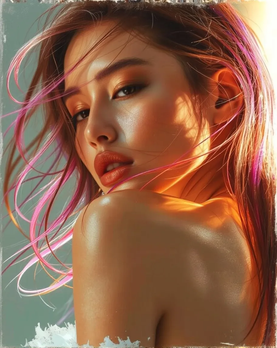 digital painting a woman from - Free AI Photo Generator - starryai