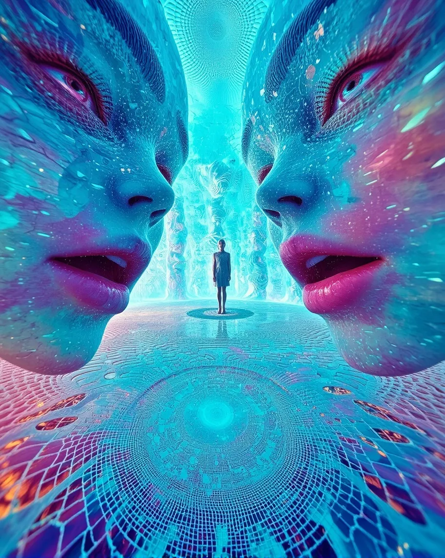 A vast, silent fantasy realm from - Free AI Photo Generator - starryai
