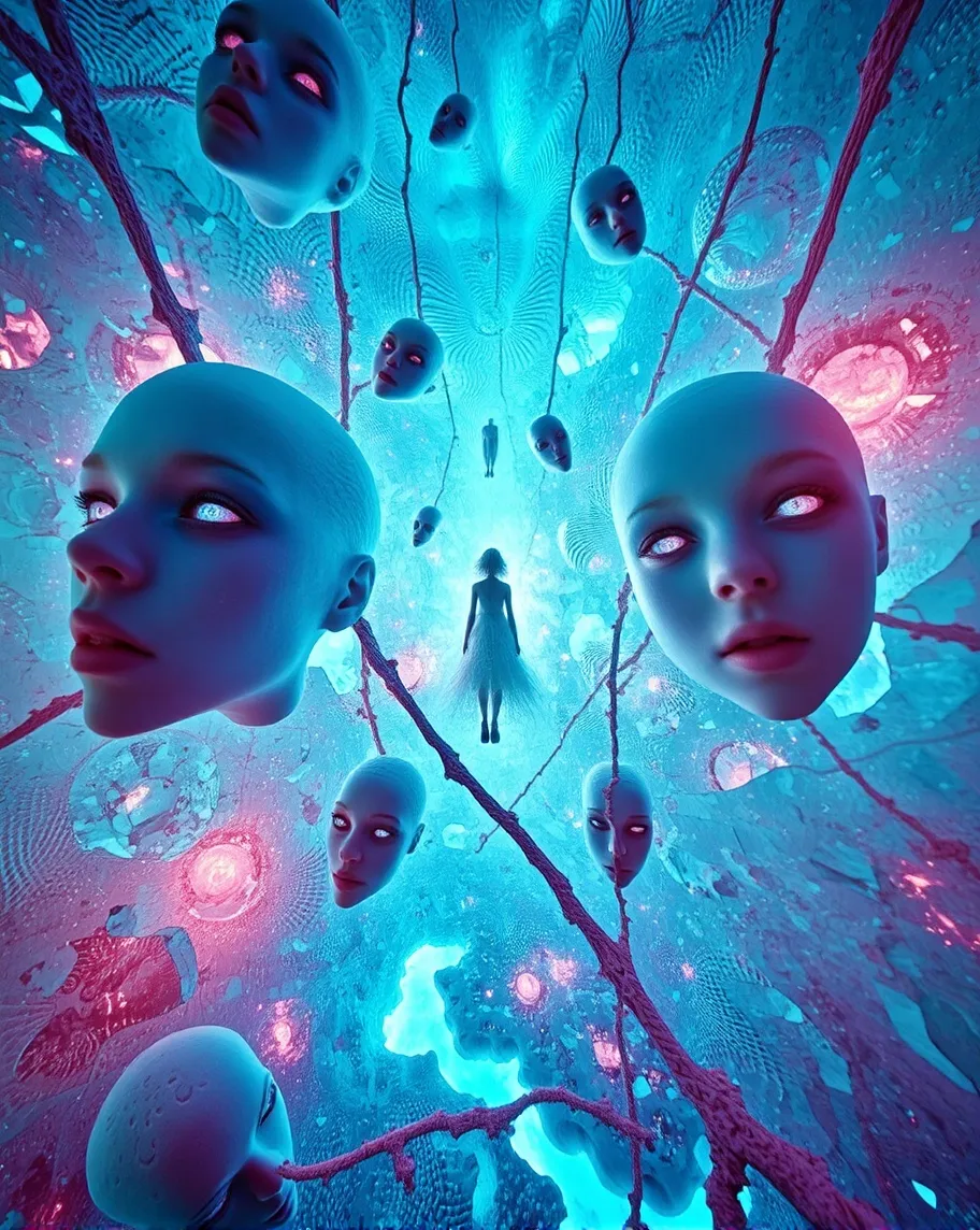 A vast, silent fantasy realm from - Free AI Photo Generator - starryai
