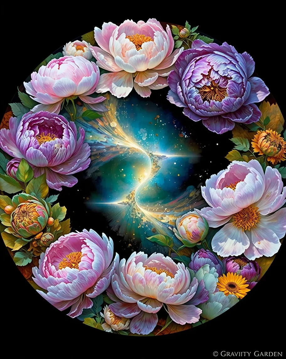 a world where all gardens emanate - Free AI Photo Generator - starryai