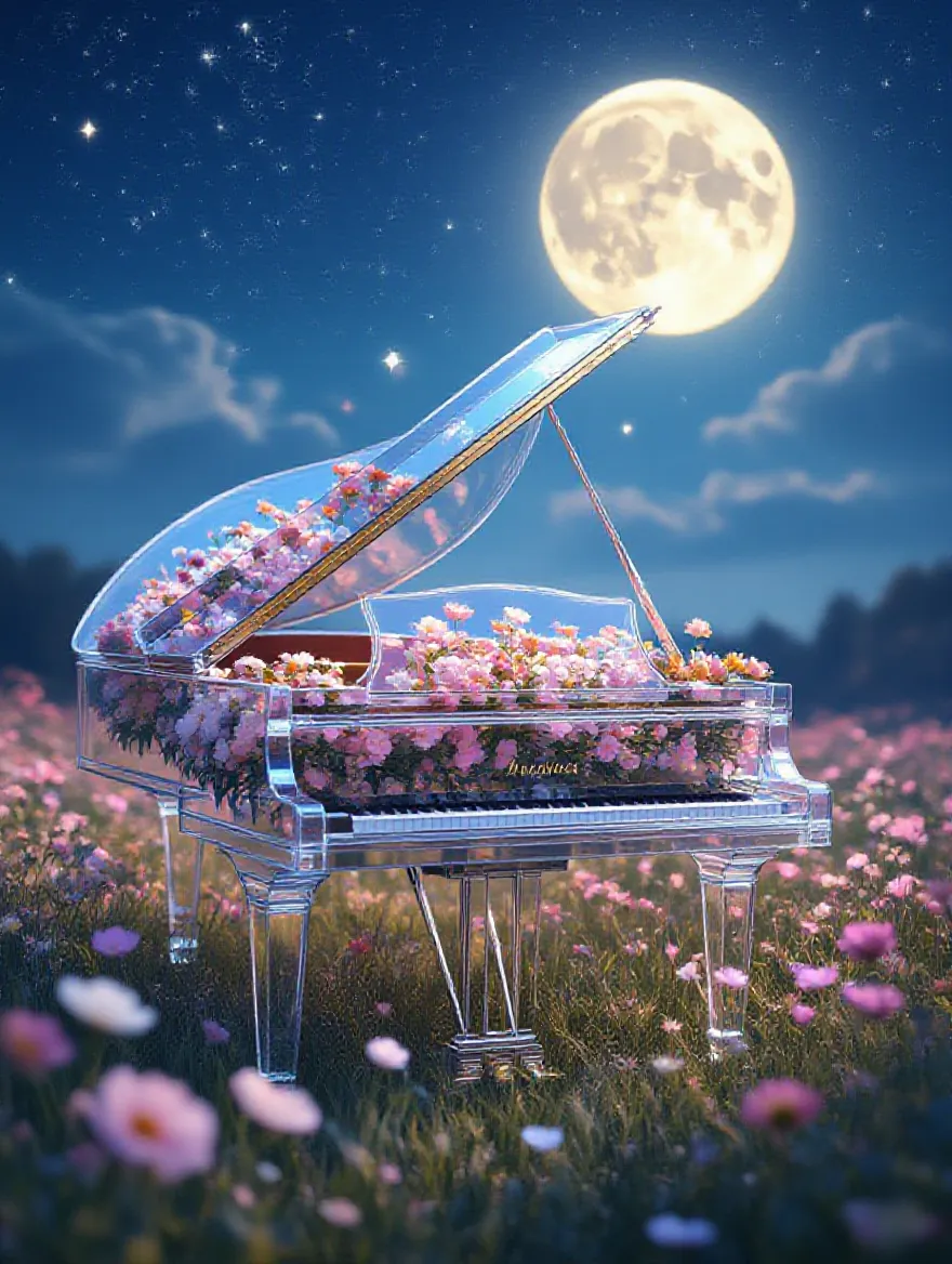 A surreal fantasy scene a glass - Free AI Photo Generator - starryai
