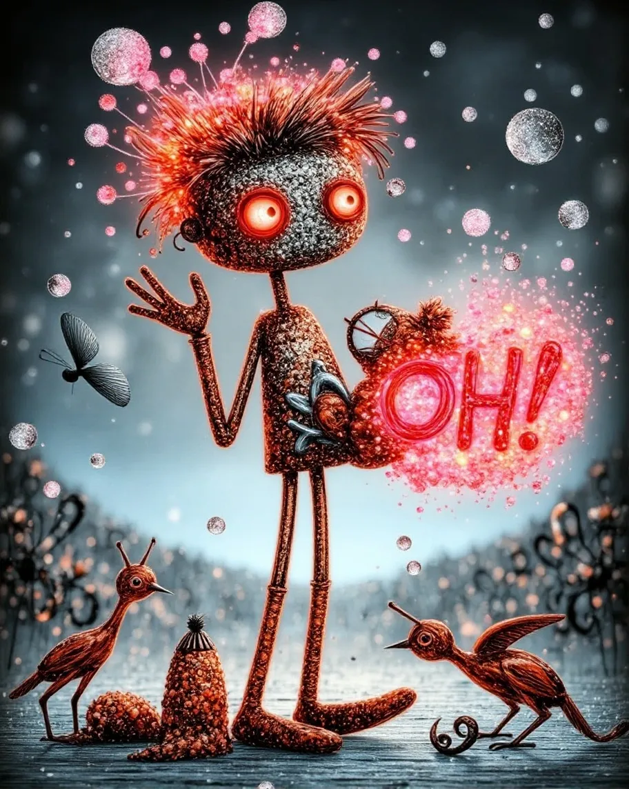 Sentient scrap metal, bizarre , - Free AI Photo Generator - starryai