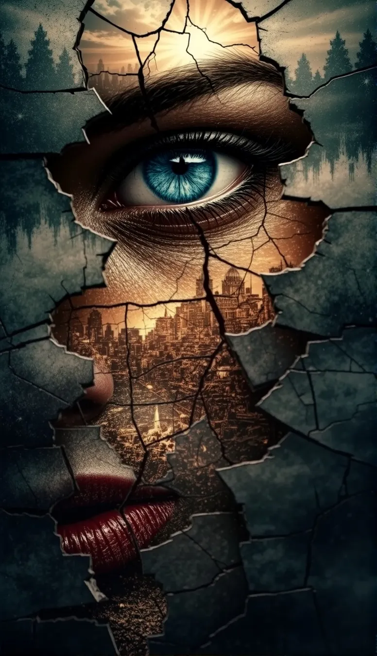 A surreal fine-art portrait inner - Free AI Photo Generator - starryai