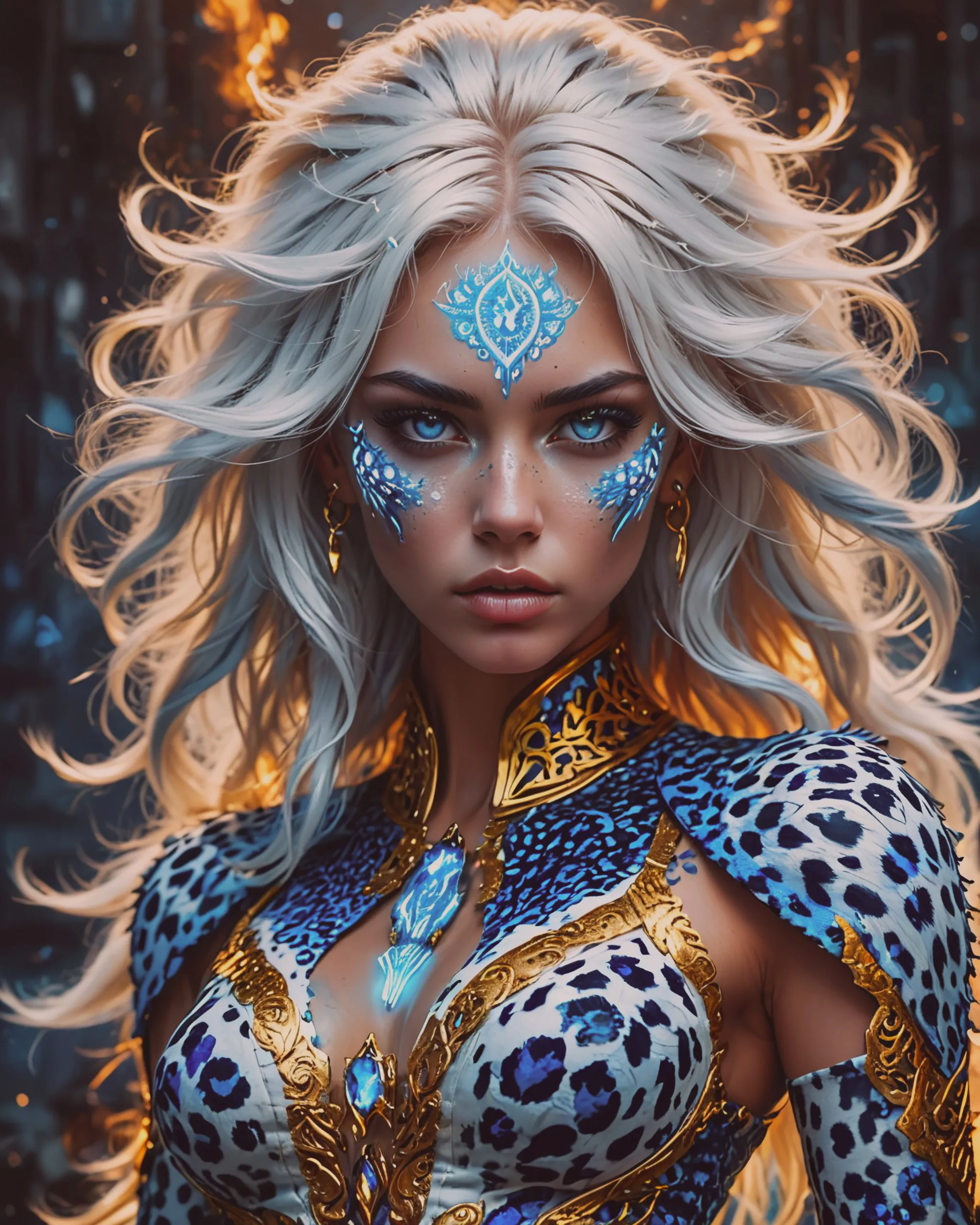 Digital illustration a woman long - Free AI Photo Generator - starryai
