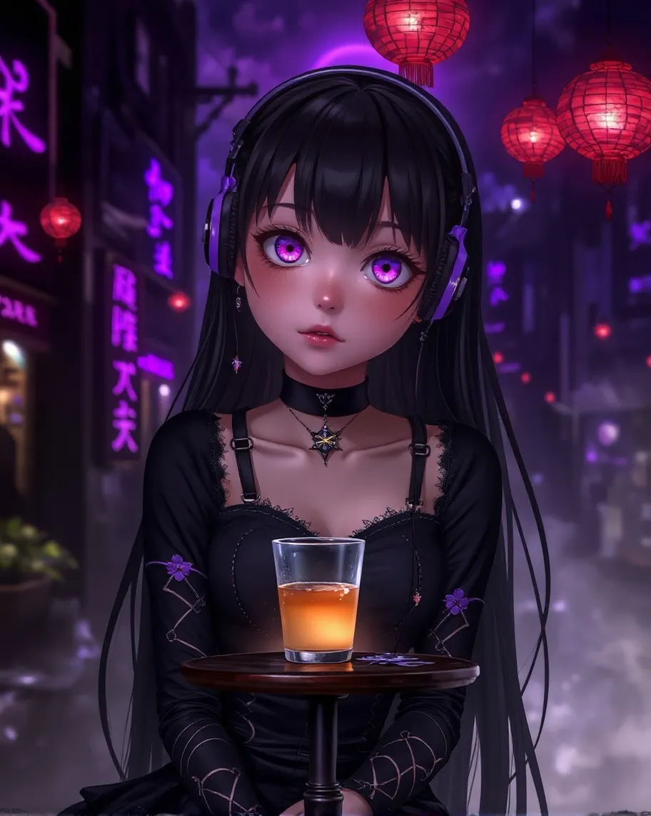 Digital illustration a young long - Free AI Photo Generator - starryai