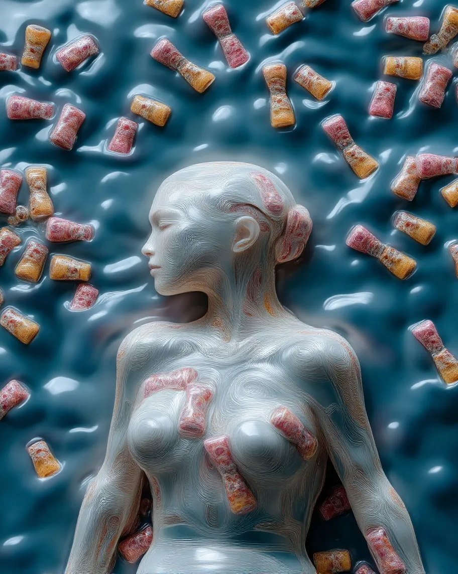 surreal closeup portrait from a - Free AI Photo Generator - starryai