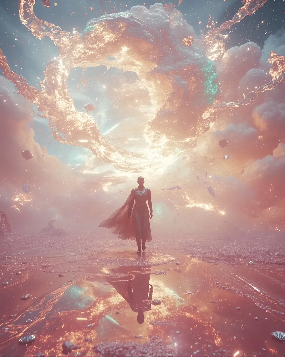A hyper-real, cinematic scene a - Free AI Photo Generator - starryai