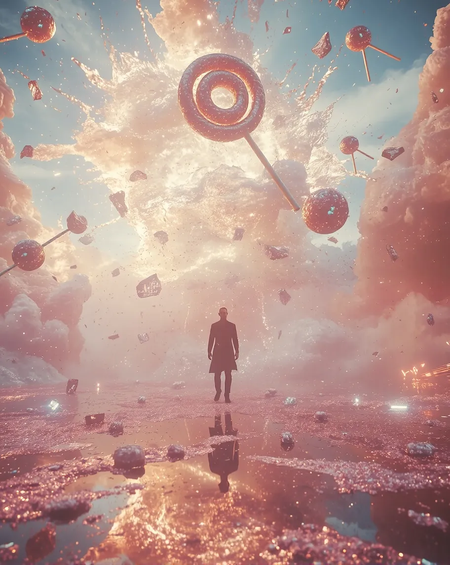 A hyper-real, cinematic scene a - Free AI Photo Generator - starryai