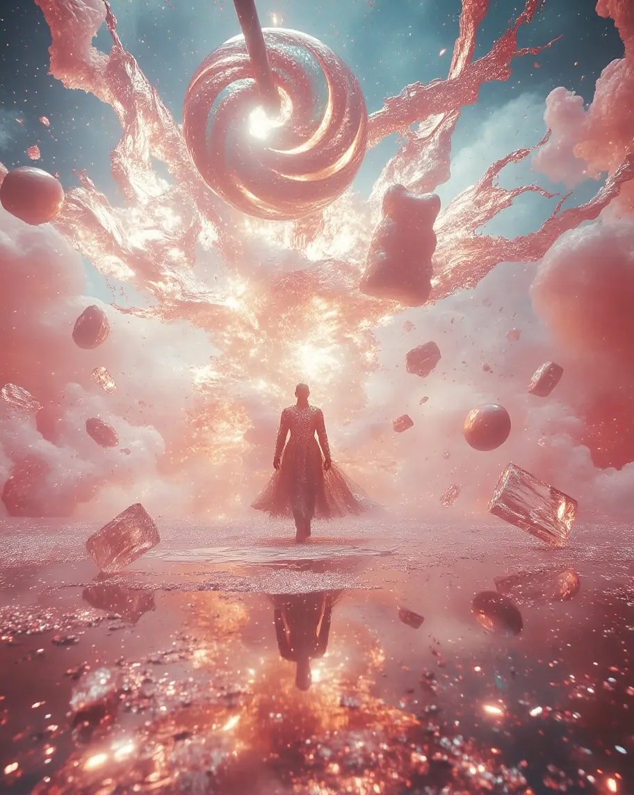 A hyper-real, cinematic scene a - Free AI Photo Generator - starryai