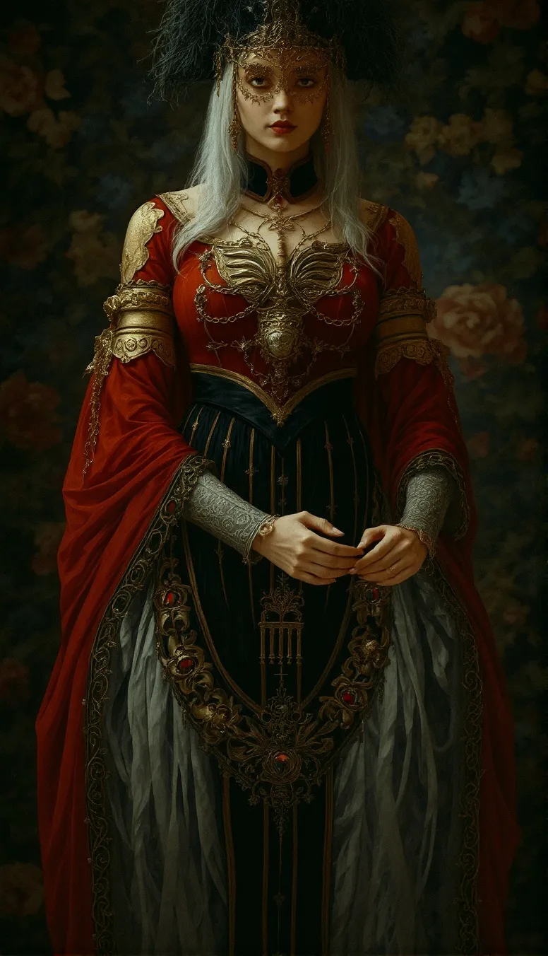 Gothic rococo masterpiece - Free AI Photo Generator - starryai