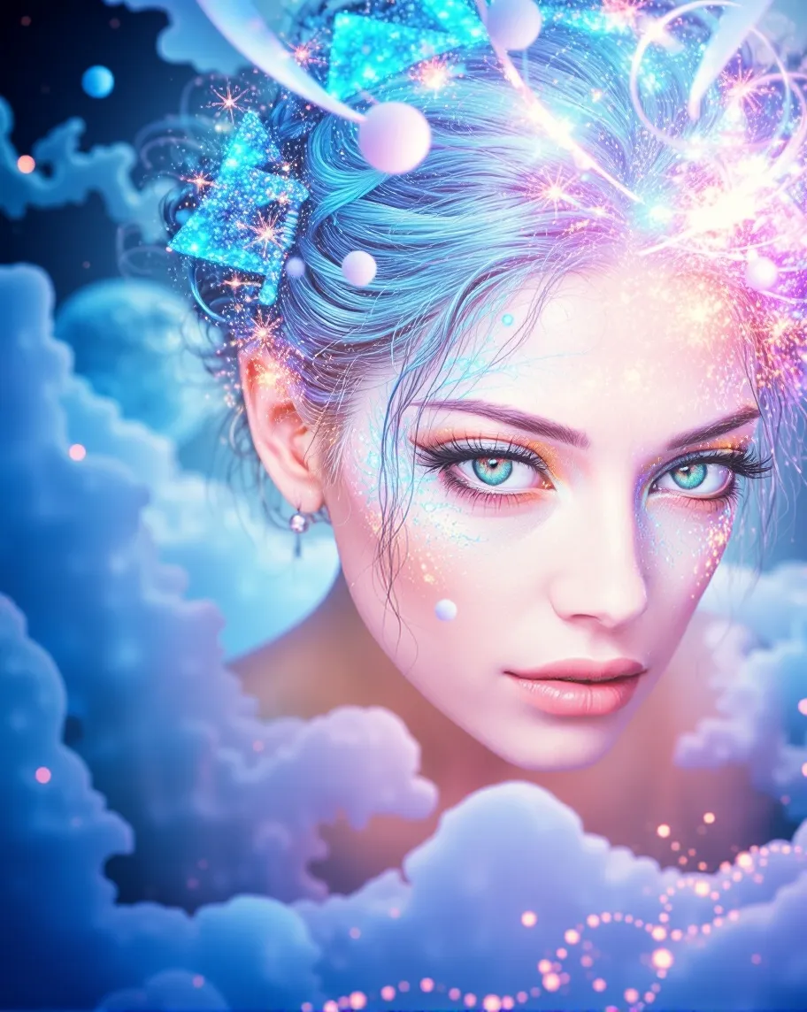 close vibrant night sky boasts - Free AI Photo Generator - starryai