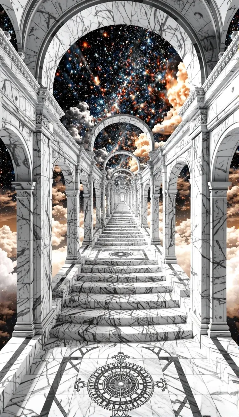 starry sky shines - Free AI Photo Generator - starryai