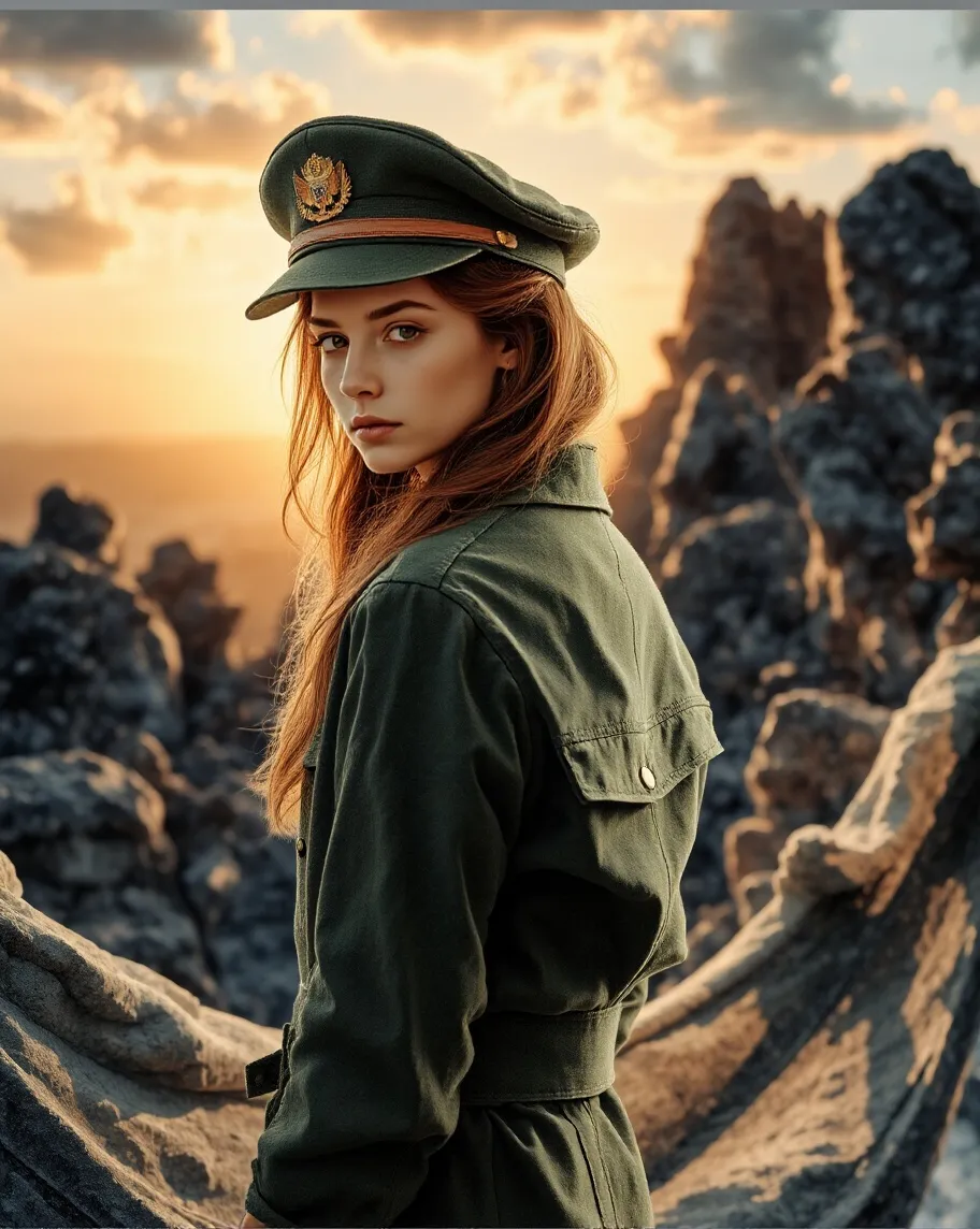 Digital illustration a woman a - Free AI Photo Generator - starryai