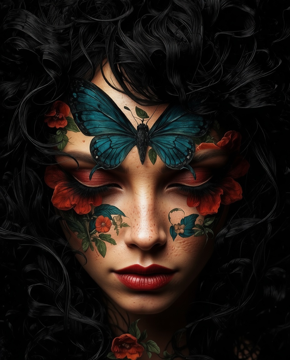 3D original image into facial - Free AI Photo Generator - starryai