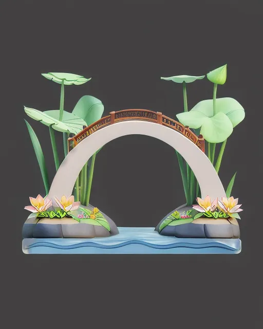 Beautiful bridge - Free AI Photo Generator - starryai