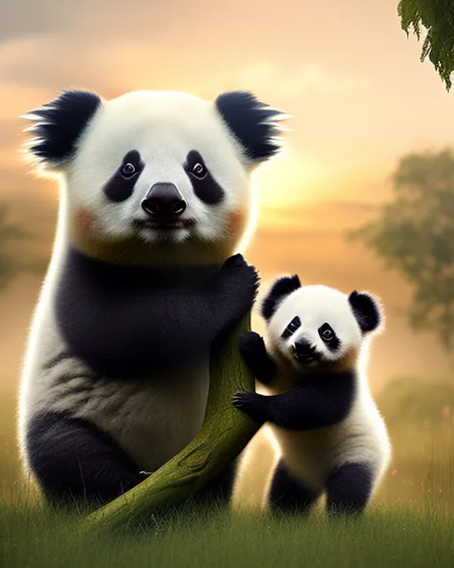 cute baby pandas wallpaper