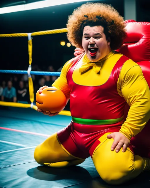 Burger King wrestling Ronald McDonald is the Triassic