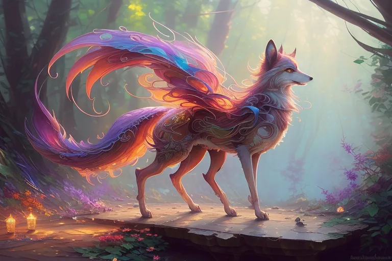 ((Beautiful Nine-Tailed Fox)); Ben Bauchau, Micha - starryai