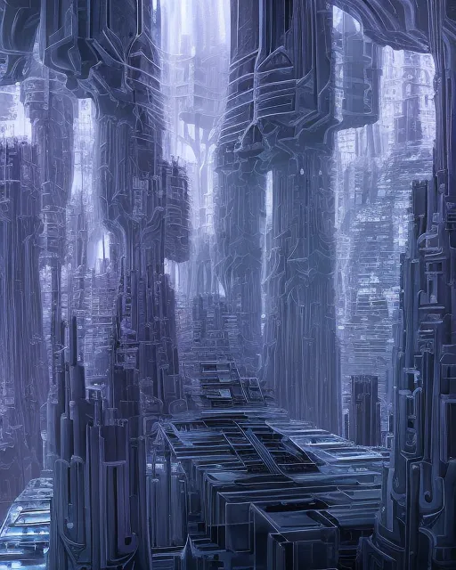 Evil Buildings  Sci fi landscape, Futuristic city, Fantasy landscape
