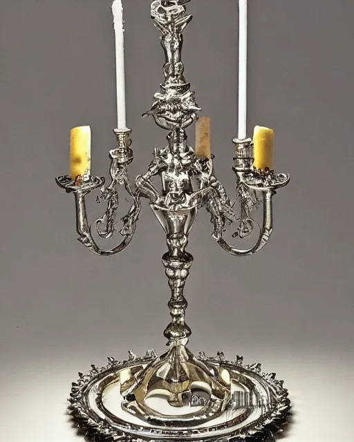 Candelabro oro