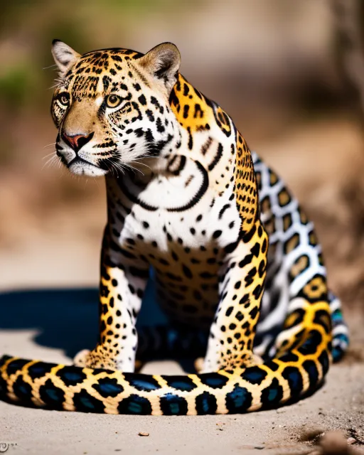 Snake/jaguar hybrid