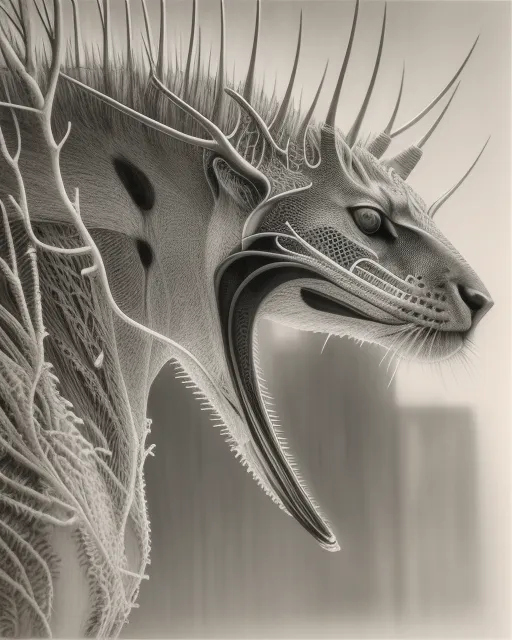 , graphite pencil drawing, b&w - Free AI Photo Generator - starryai