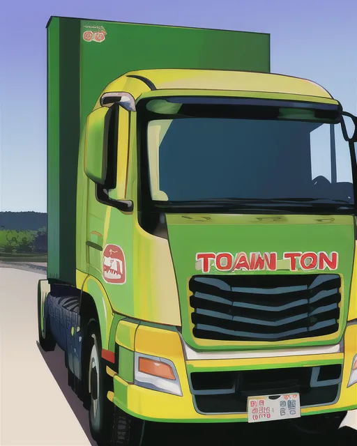 Truck-kun - Free AI Photo Generator - starryai