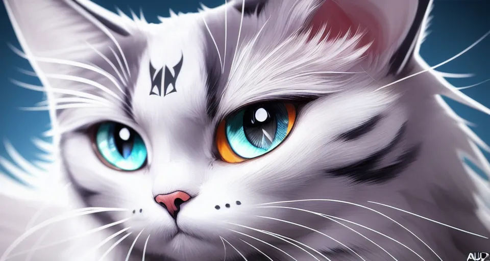 anime white warrior cat