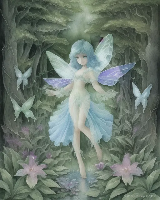 Butterfly fairy