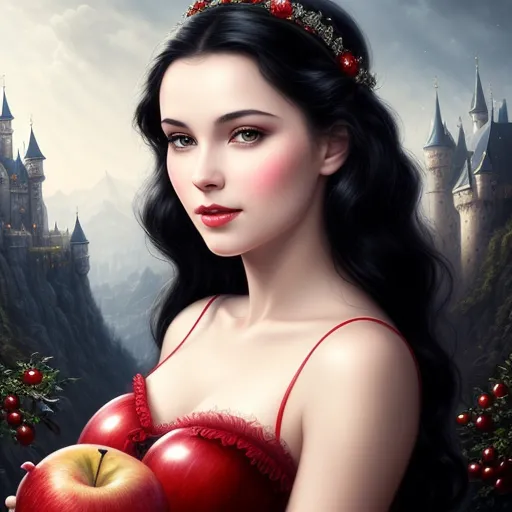 Snow White Ai Photo Generator Starryai 