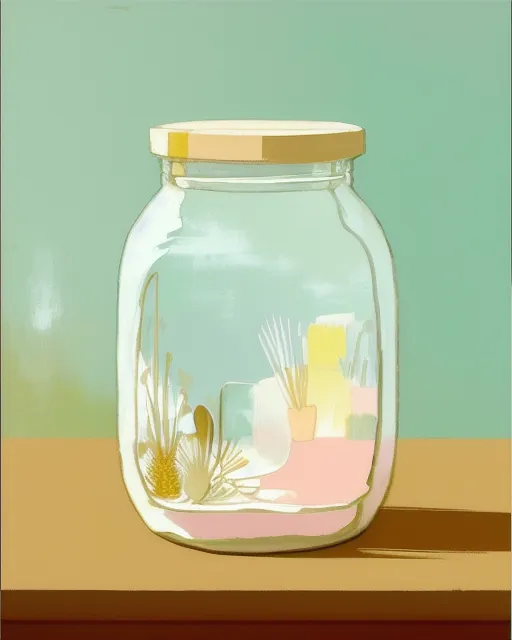 Backyard in a Jar